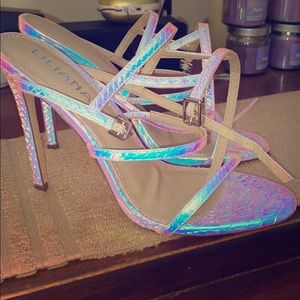 Iridescent Heels